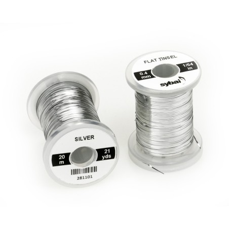 Tinsel plat 0.4 mm (13 m)