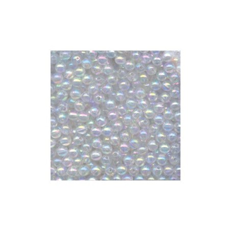 Perles / billes  plastique irisées