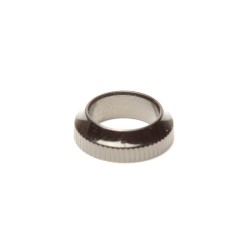 Bague de finition aluminium fumé