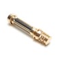 Porte moulinet doré insert carbone (19 g) Porte moulinet doré insert carbone (19 g)