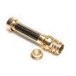Porte moulinet doré insert carbone (19 g) Porte moulinet doré insert carbone (19 g)