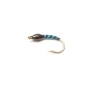 Nymphe bleue tinsel plat noir