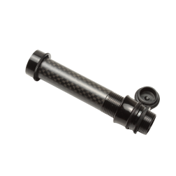 Porte moulinet noir insert carbone SKELETON (26,7 g)