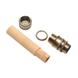 Porte moulinet downlocking fumé insert liège SKELETON (15,8 g)