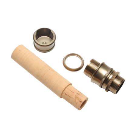 Porte moulinet downlocking fumé insert liège SKELETON (15,8 g)
