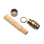 Porte moulinet downlocking fumé insert liège SKELETON (15,8 g)