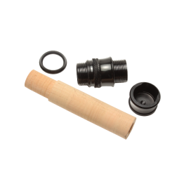 Porte moulinet downlocking noir insert liège SKELETON (15,8 g)
