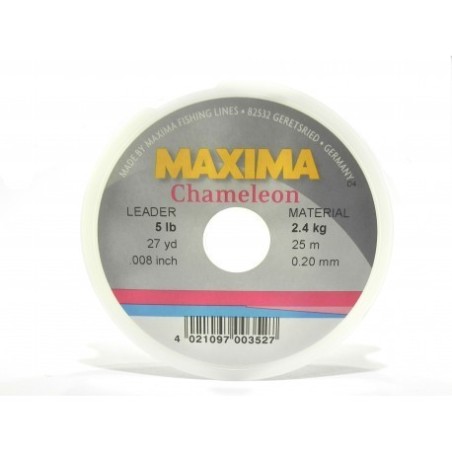 Fil nylon MAXIMA CHAMELEON (25 m)