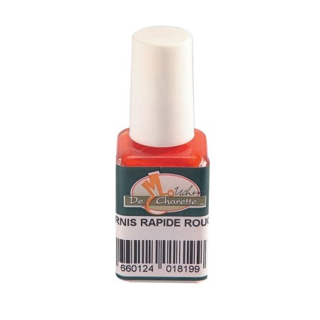 Vernis rapide rouge JMC