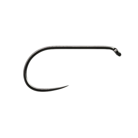 Hamecon droit sans ardillon (barbless) Black nickel D04 (Maruto)