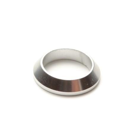 Bague de finition en aluminium chromée