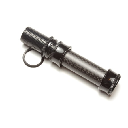 Porte moulinet downlocking noir insert carbone SKELETON (29 g)