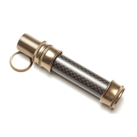 Porte moulinet downlocking fumé insert carbone SKELETON (29 g)