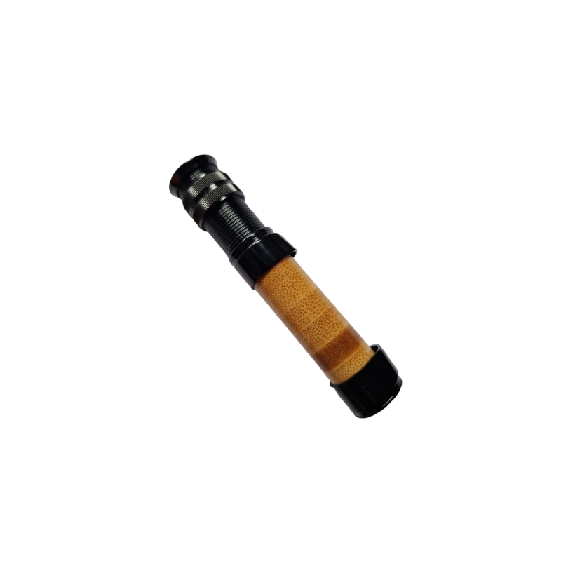 Porte moulinet downlocking noir insert bambou SKELETON (15 g)