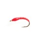 Nymphe rouge tinsel rond cuivre